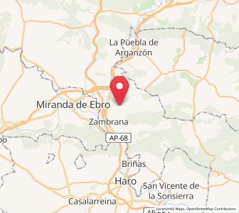 Map of Berantevilla, Basque Country