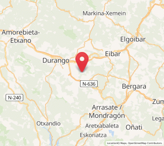 Map of Berriozabaleta, Basque Country