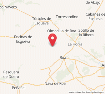 Map of Boada de Roa, Castille and León