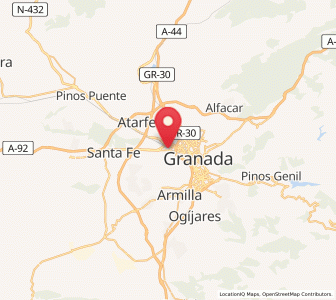 Map of Bobadilla, Andalusia