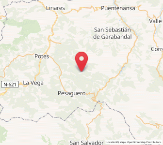 Map of Buyezo, Cantabria