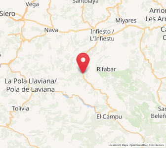 Map of Cabaña Derecho, Asturias