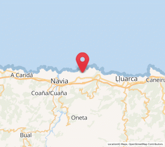 Map of Cabrafigal, Asturias