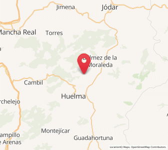 Map of Cabrita, Andalusia