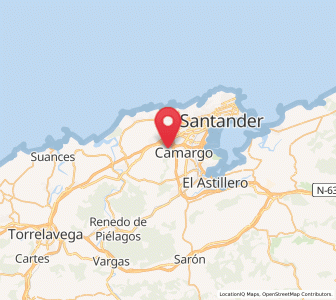 Map of Cacicedo, Cantabria