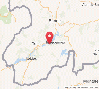 Map of Cadós, Galicia