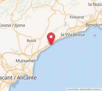 Map of Cala d'Or, Valencia