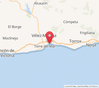Map of Caleta de Vélez, Andalusia