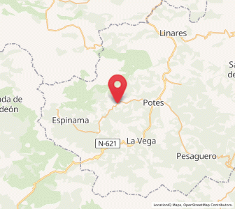 Map of Camaleño, Cantabria