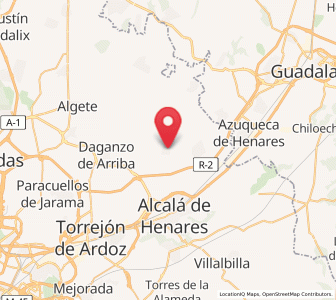 Map of Camarma de Esteruelas, Madrid