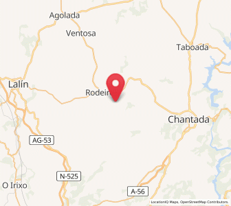 Map of Camba, Galicia