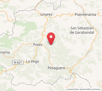 Map of Cambarco, Cantabria