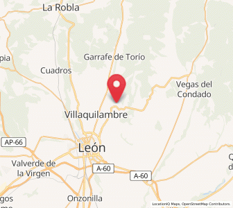 Map of Canaleja, Castille and León