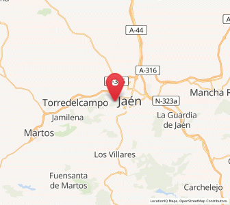 Map of Caño Quebrado, Andalusia
