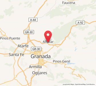 Map of Canteras, Andalusia