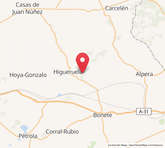 Map of Casa Aparicio, Castille-La Mancha
