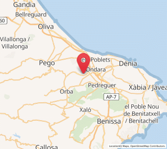Map of Casa de la Maestra, Valencia