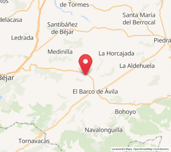 Map of Casas de la Vega, Castille and León