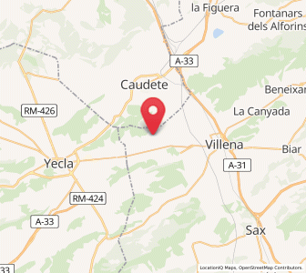Map of Casas de Matías, Valencia