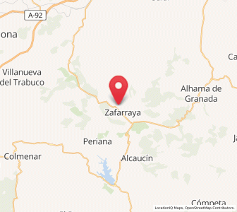 Map of Casas Morrón de Arate, Andalusia