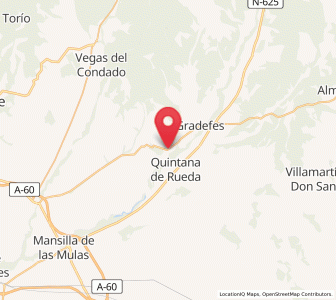 Map of Casasola de Rueda, Castille and León