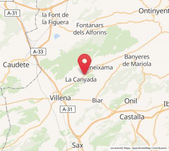 Map of Caserío Solana, Valencia