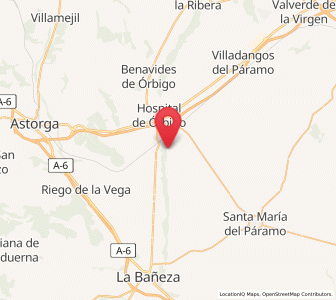 Map of Castrillo de San Pelayo, Castille and León