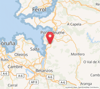 Map of Castro, Galicia