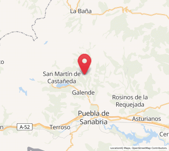 Map of Cerdillo, Castille and León