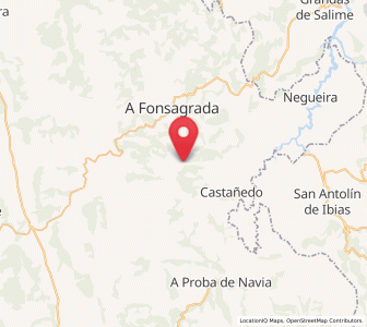 Map of Cereijido, Galicia