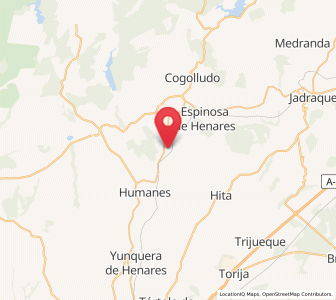 Map of Cerezo de Mohernando, Castille-La Mancha