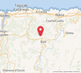 Map of Chao del Campo, Asturias