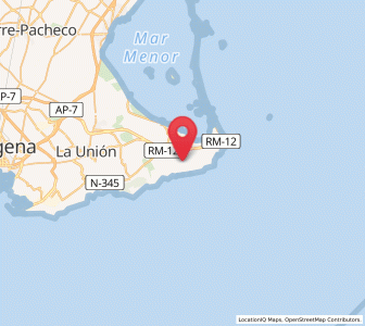 Map of Cobaticas, Murcia