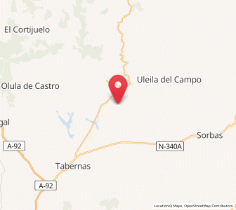 Map of Cocón del Peral, Andalusia