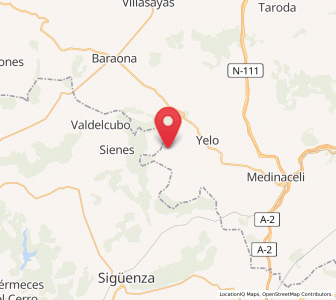 Map of Conquezuela, Castille and León