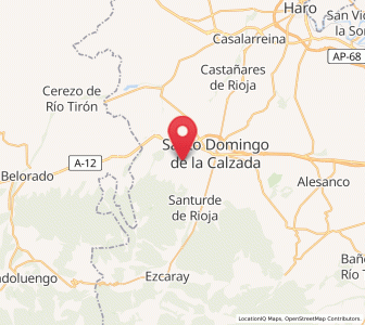 Map of Corporales, La Rioja