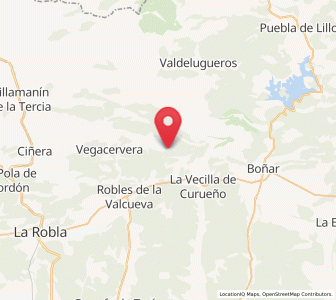 Map of Correcillas, Castille and León