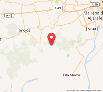 Map of Cortijo de los Molinos, Andalusia