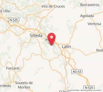 Map of Cristimil, Galicia