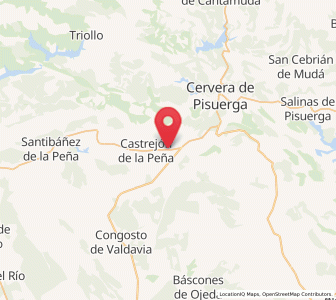 Map of Cubillo de Castrejón, Castille and León