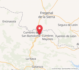 Map of Cumbres de en Medio, Andalusia
