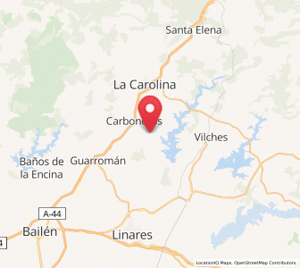 Map of El Acebuchar, Andalusia