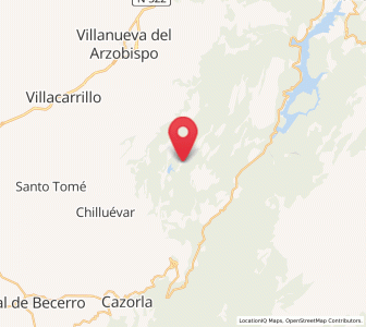 Map of El Avellano, Andalusia