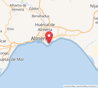 Map of El Bobar, Andalusia