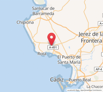 Map of El Campillo, Andalusia