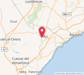 Map of El Convoy, Andalusia