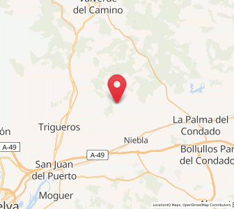 Map of El Guijillo, Andalusia