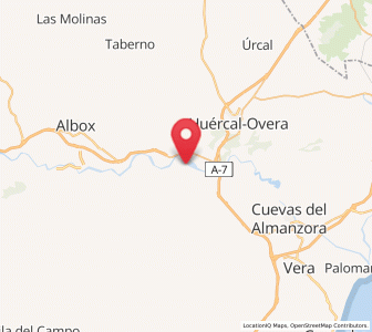Map of El Palacés, Andalusia