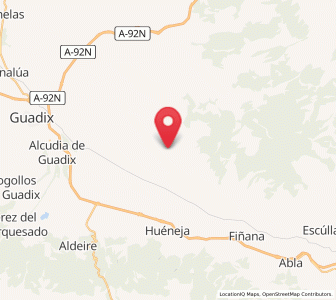 Map of El Pocico, Andalusia