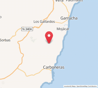 Map of El Puntal, Andalusia